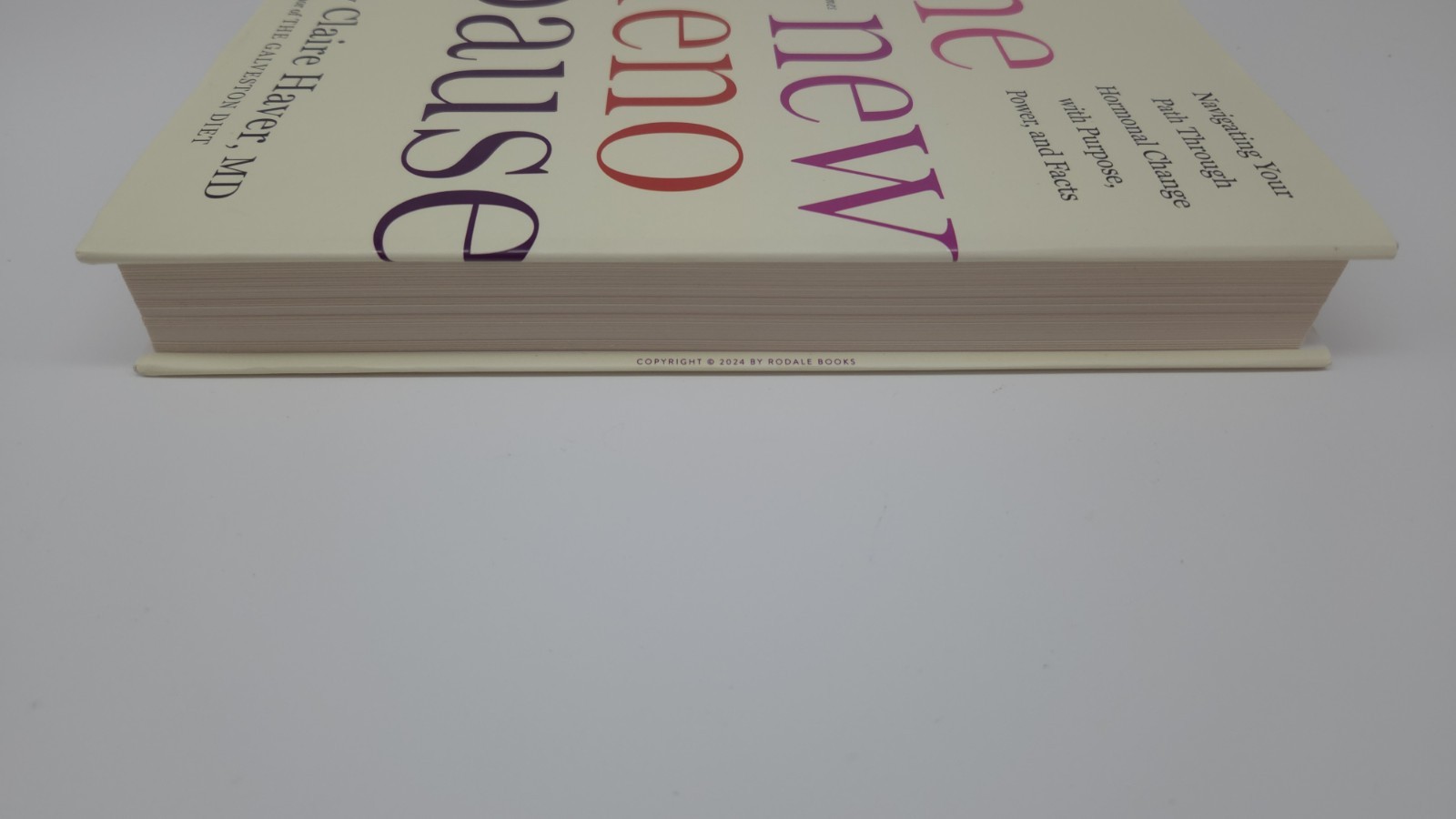 THE NEW MENOPAUSE – Mary Claire Haver, MD Very Good Condition Hardcover