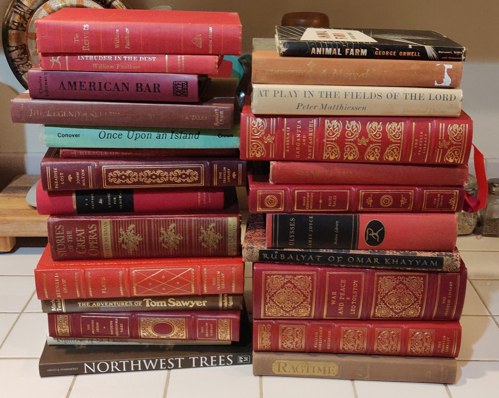 Lot of 12 Vintage Old Rare Antique Hardcover Books – Mixed Color – Random