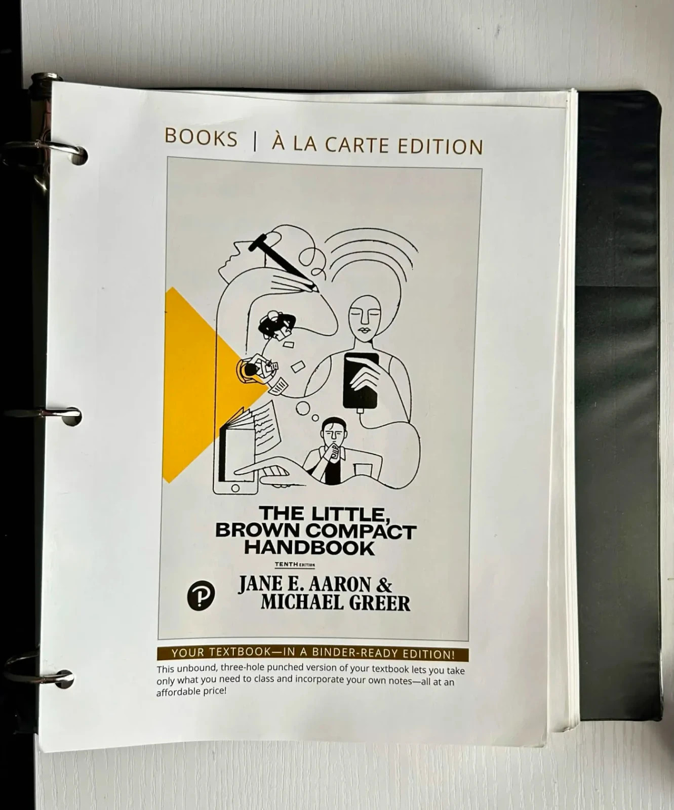 The Little, Brown Compact Handbook by Jane E. Aaron 10th Edition