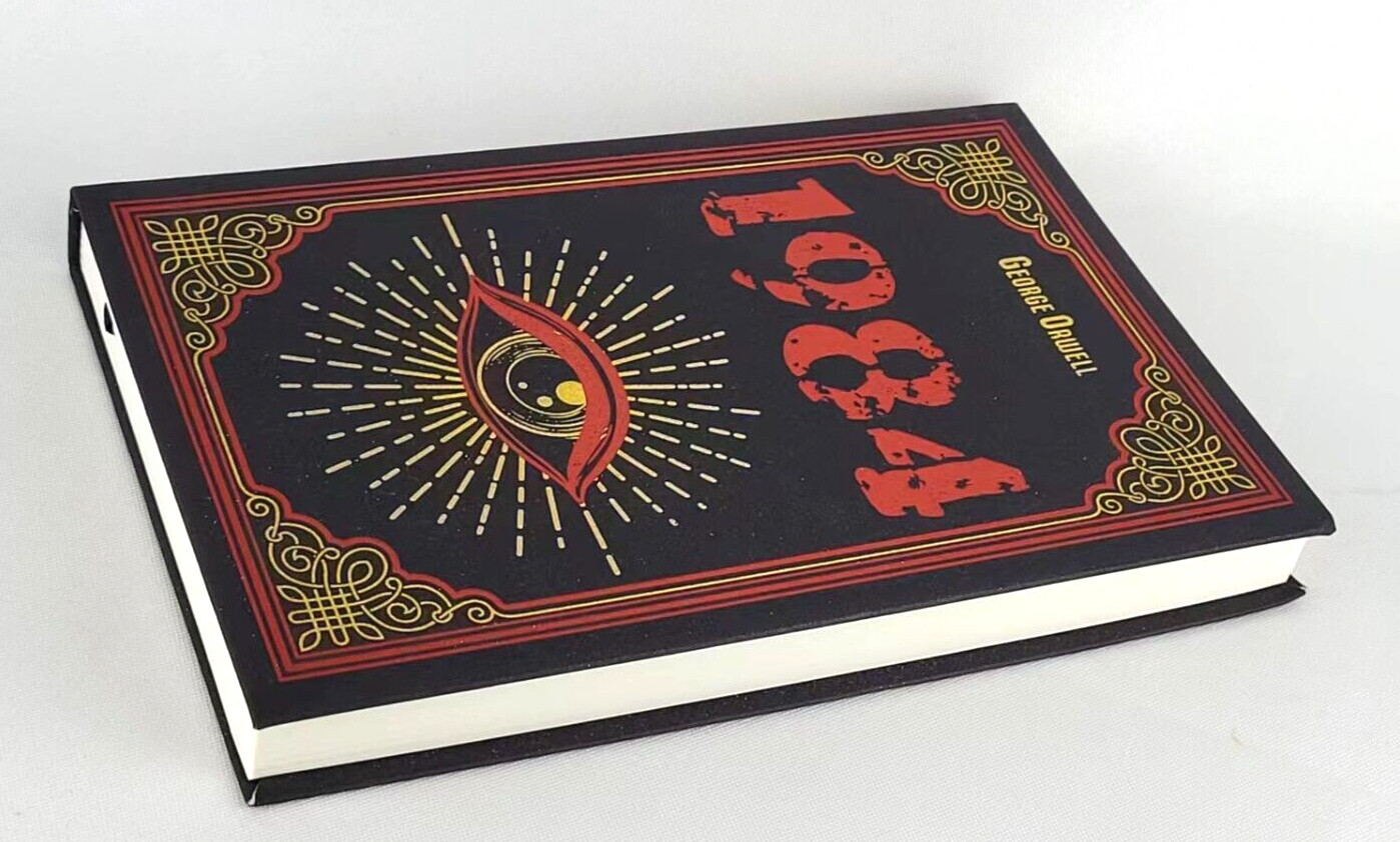 1984 Nineteen Eighty-Four by George Orwell Flexi Bound Faux Leather Classic NEW