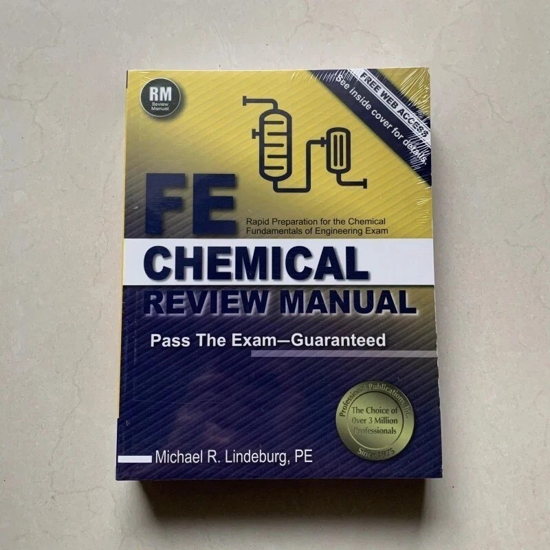 PPI FE Chemical Review Manual & Practice Problems Bundle Lindeburg Brand New