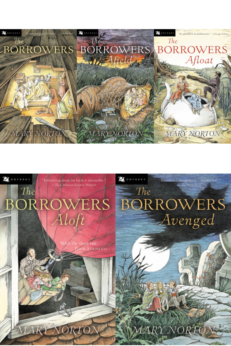 The Borrowers Series All 5 Books in Paperback