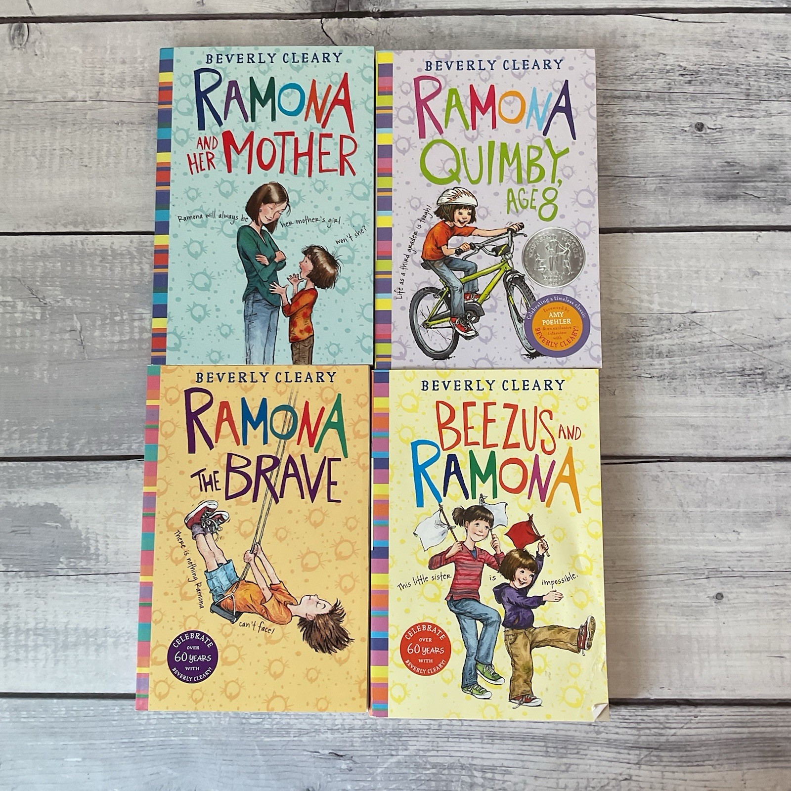 Beverly Clearly Complete Ramona Collection Box Set Of 8 Books Paperback