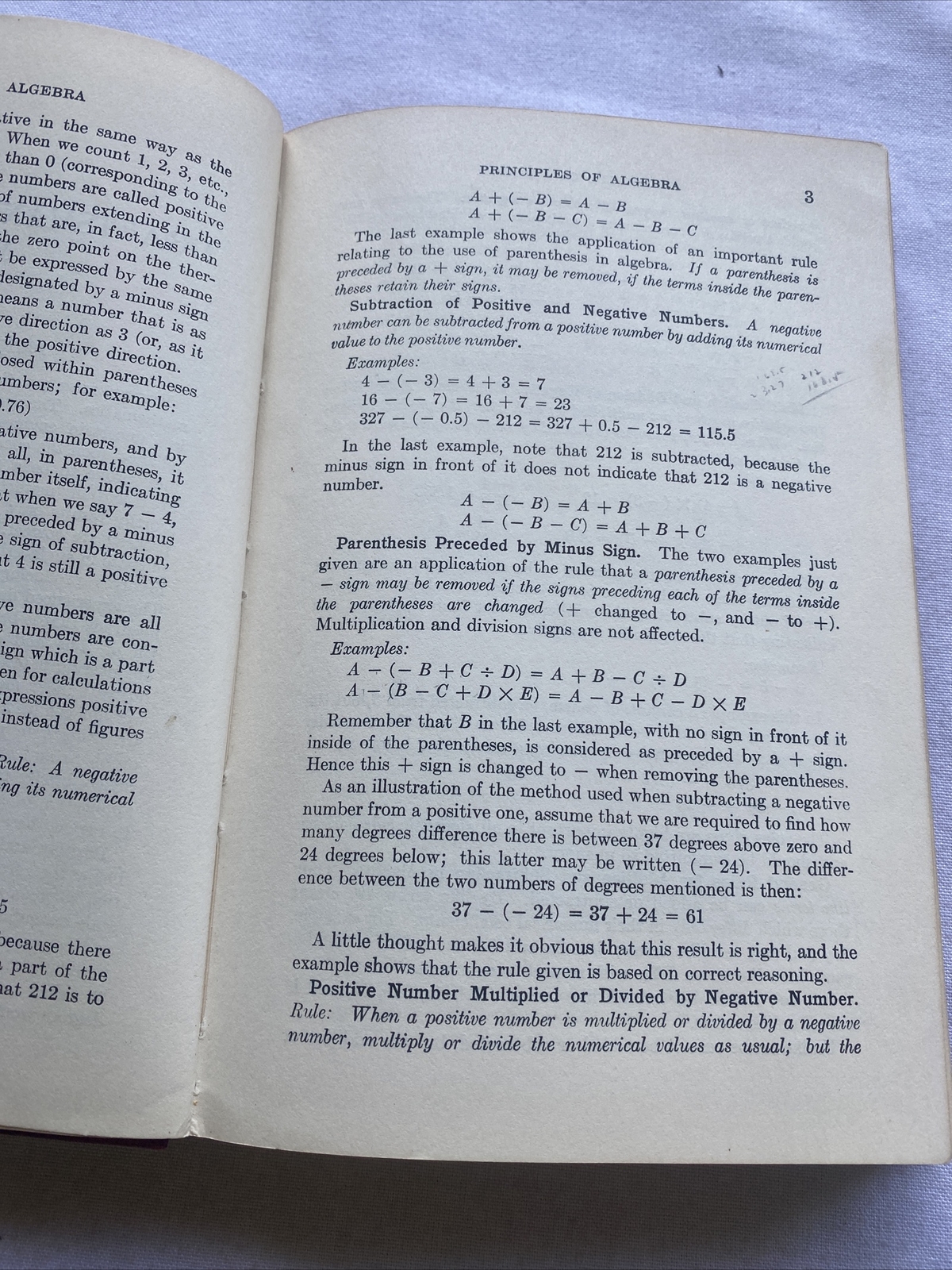 1941 Draftsman’s Mathematical Manual Mathematical Engineering (MH869)