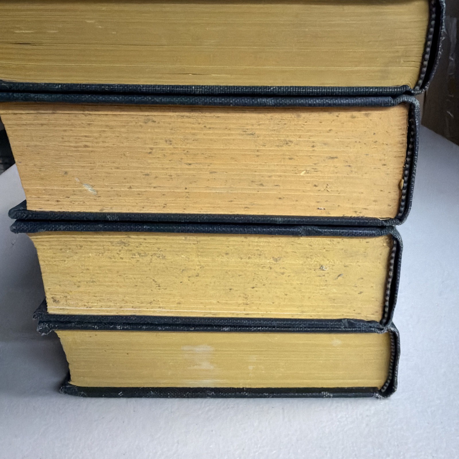 Abraham Lincoln The War Years by Carl Sandburg 4 Volume Set Hardcover Blue Decor