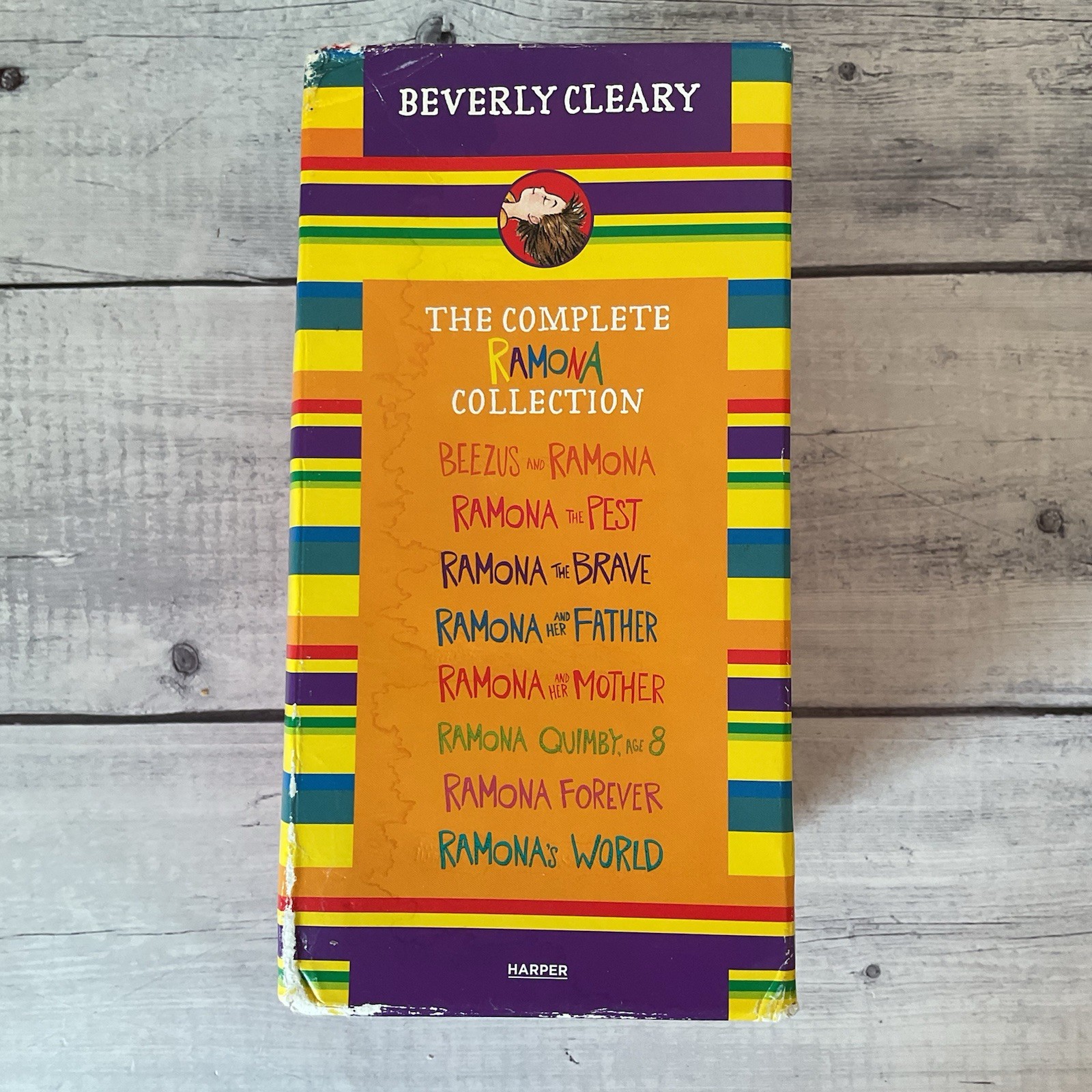 Beverly Clearly Complete Ramona Collection Box Set Of 8 Books Paperback