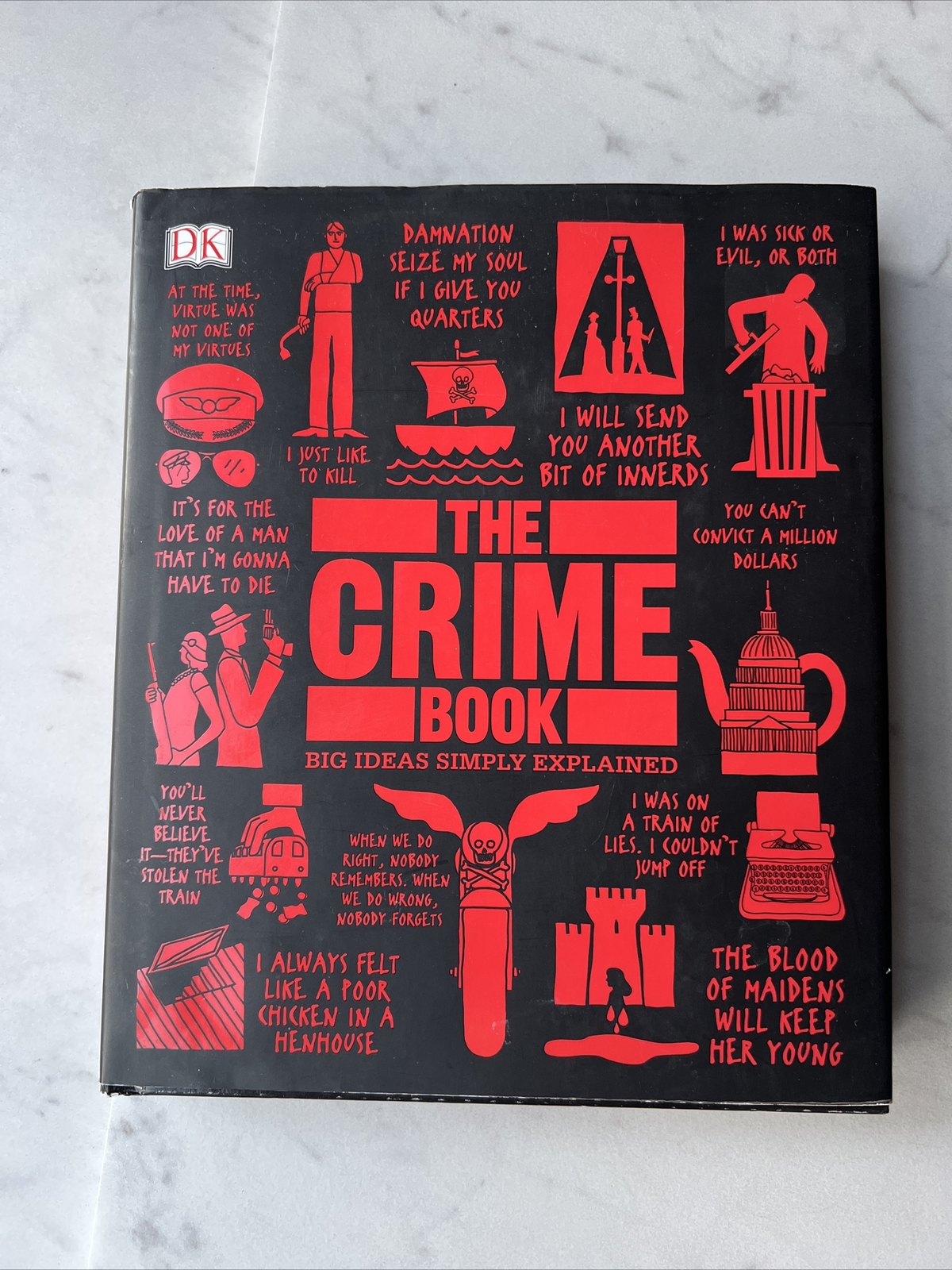 Big Ideas Ser.: The Crime Book : Big Ideas Simply Explained by DK (2017,…