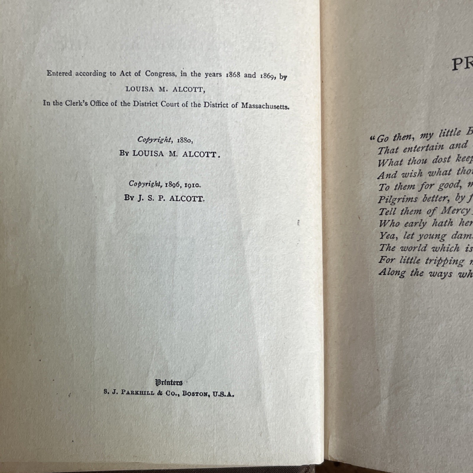 Little Women by Louisa May Alcott—Vintage 1918 Hardcover, Little Brown & Co.