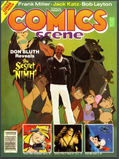 COMICS SCENE MAGAZINE 58 Select Issue Collection On USB Flash Drive