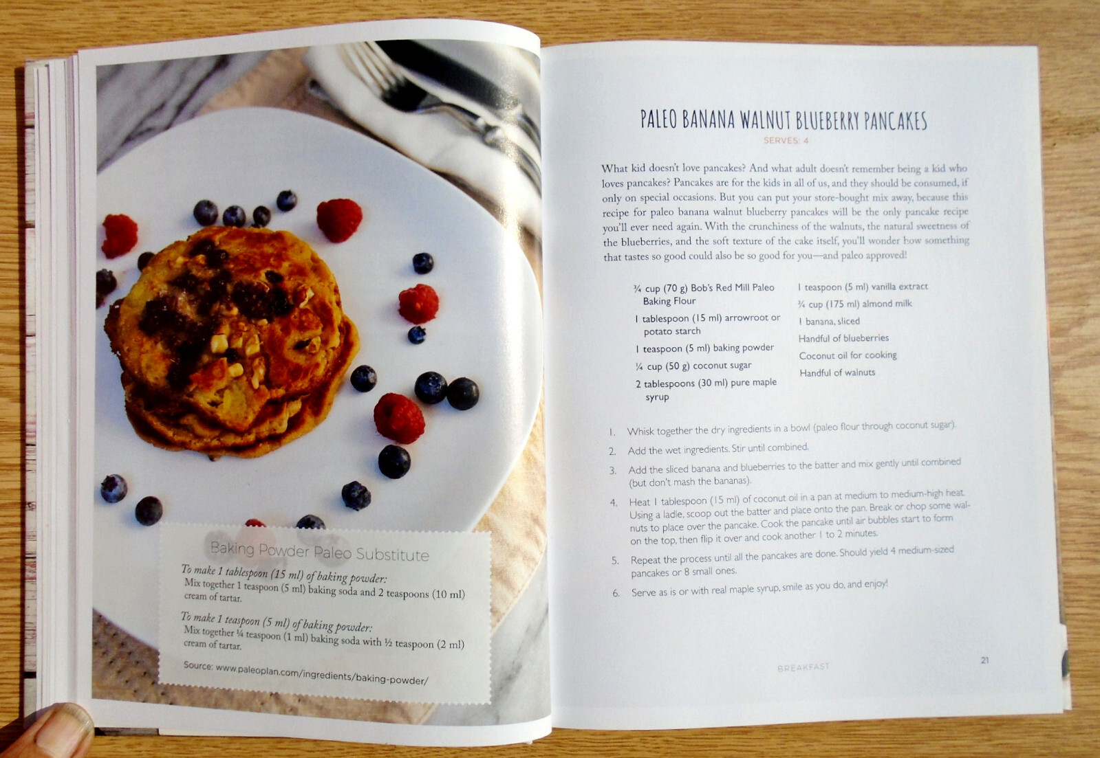 “Accidental Paleo” Vegan Cookbook by Lauren Lobley HC Illustrated – 214 pages