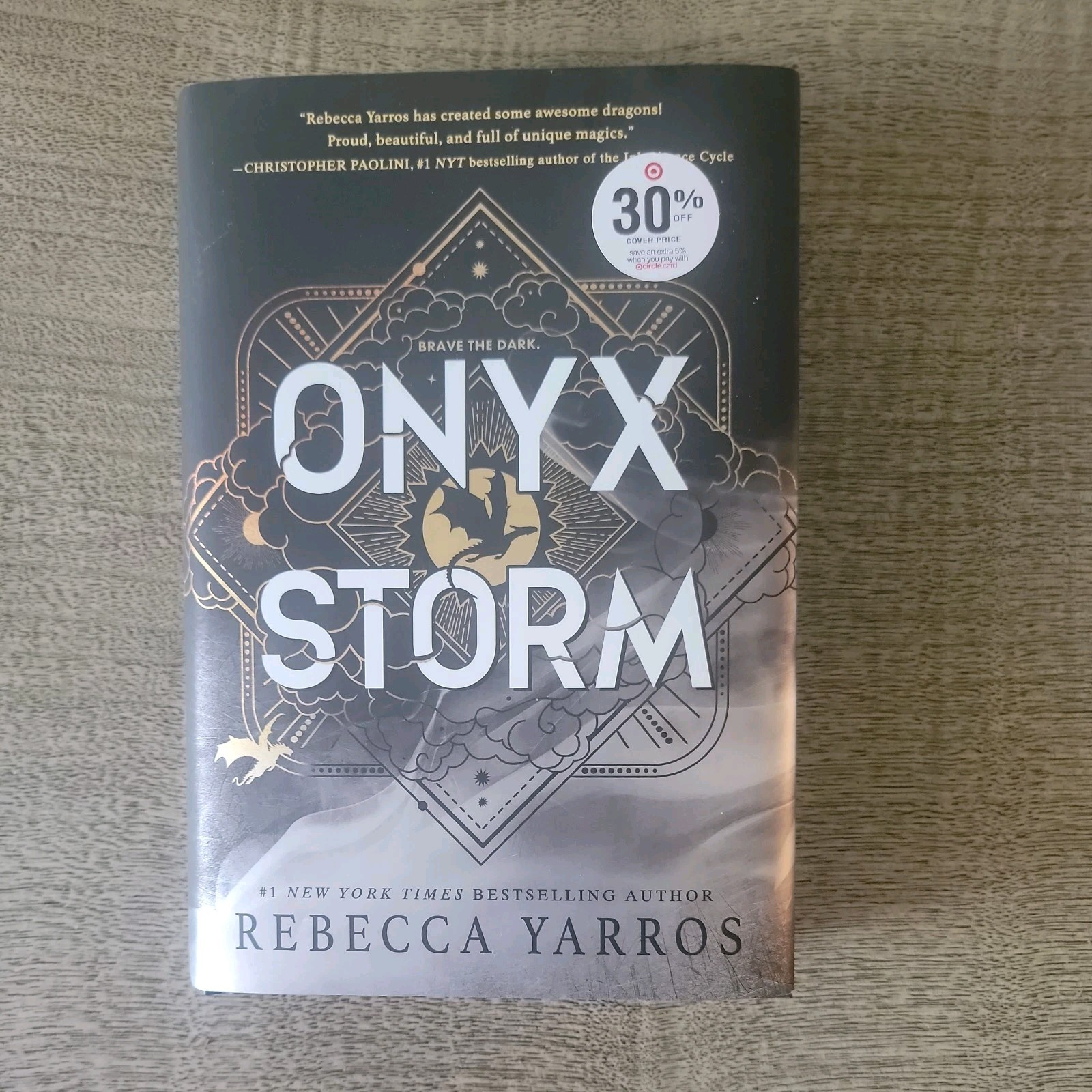 Onyx Storm The Empyrean #3 Rebecca Yarros Barnes & Noble Deluxe Limited Edition