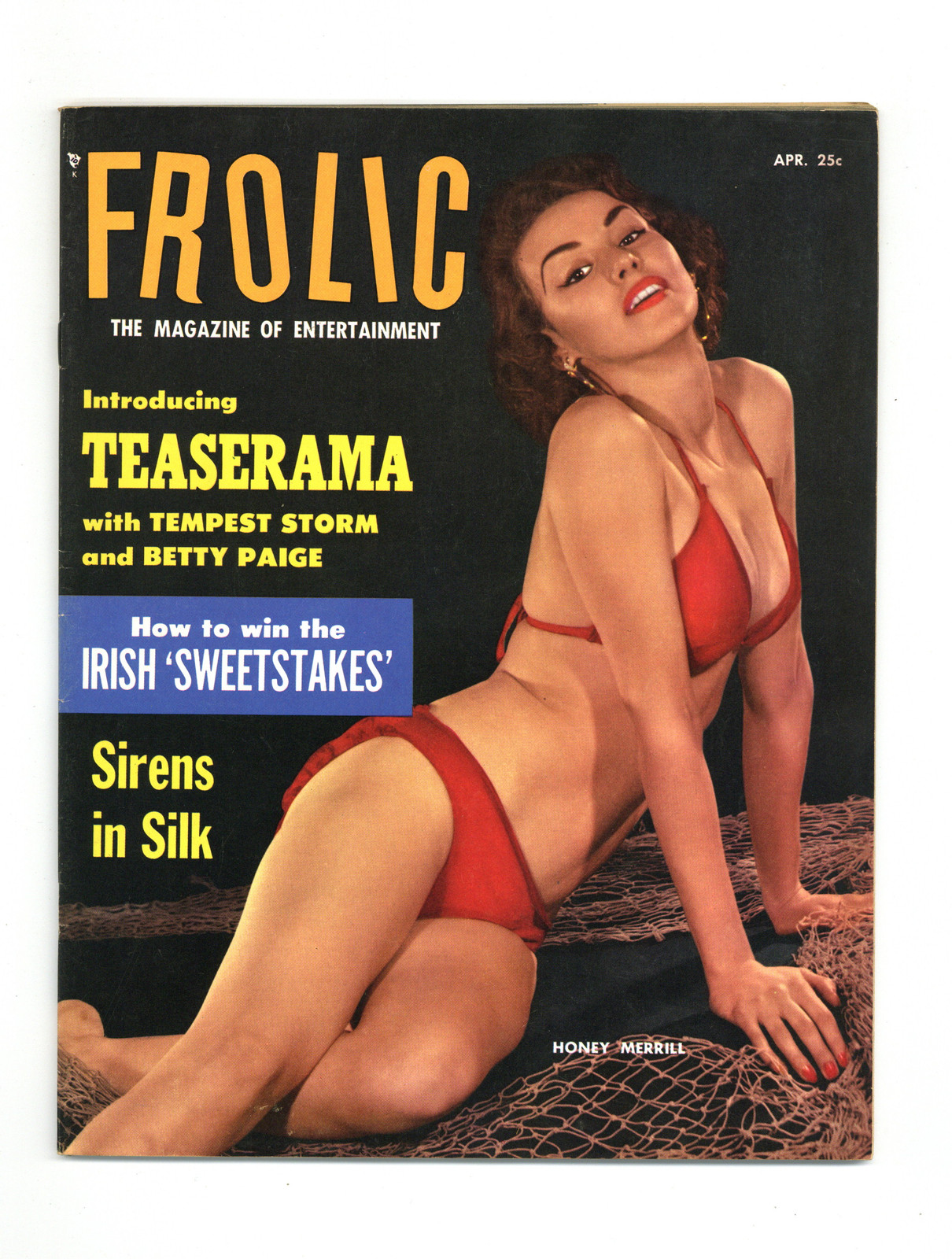 Frolic Magazine Vol. 4 #5 VF+ 8.5 1955