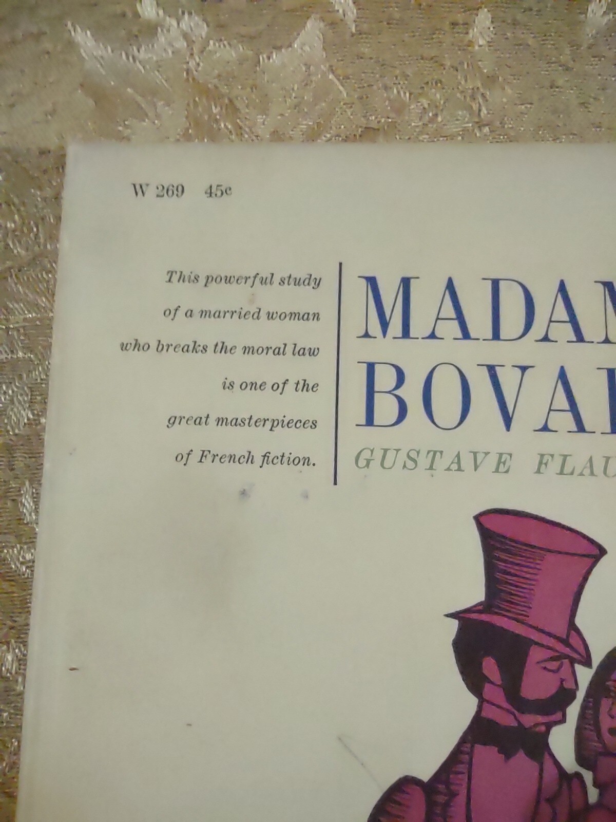 Madame Bovary by Gustave Flaubert ~ 1961 Washington Square Press Paperback Book