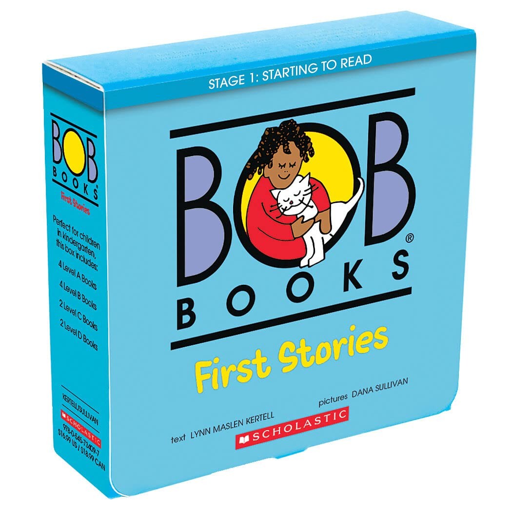 Bob Books – First Stories Box Set of 12 Paperbacks | Decodable Phonics Books…