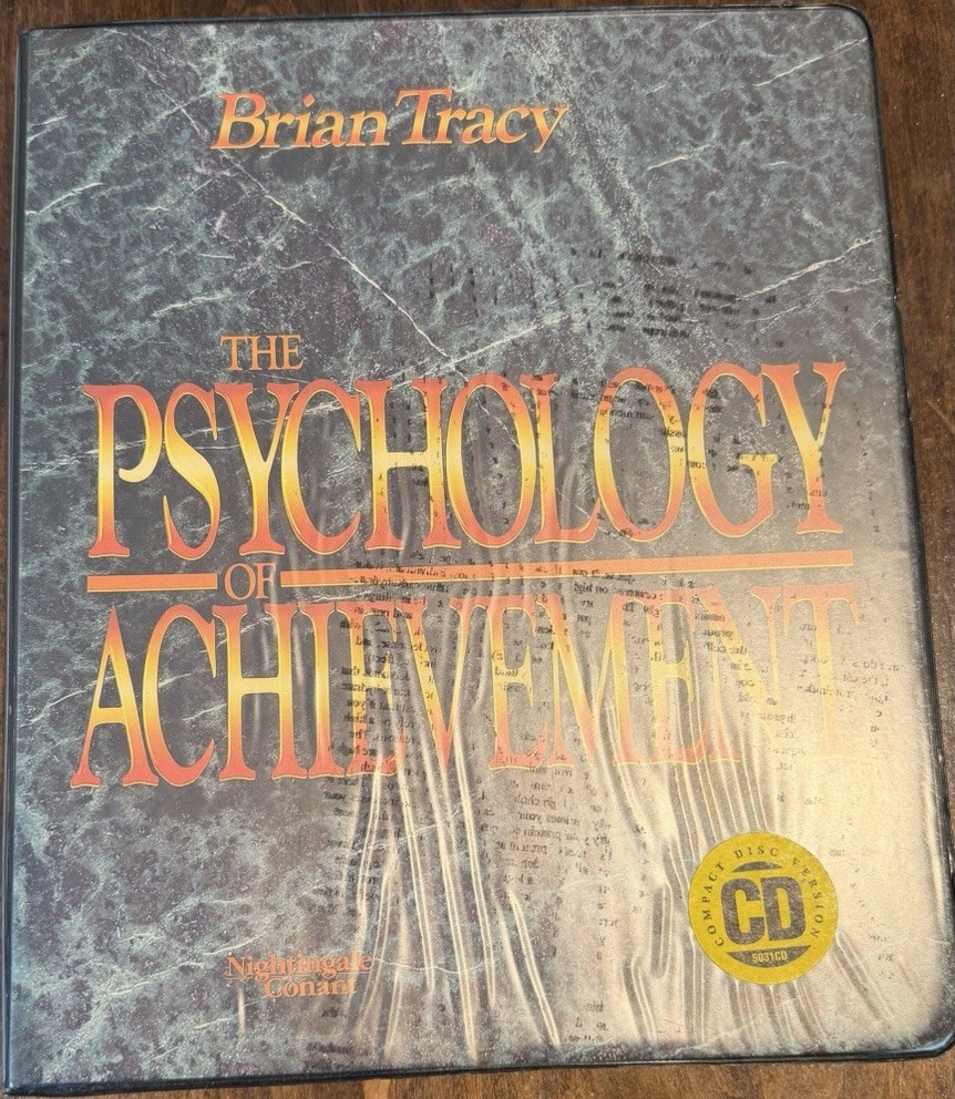 Brian Tracy The Psychology of Achievement Audio CD 6-Disc Box Set Nightingale