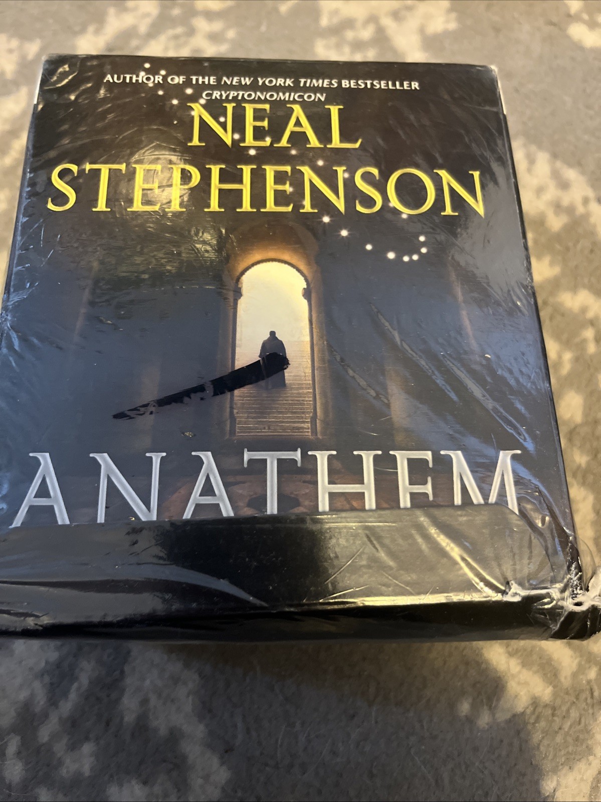 Anathem by Neal Stephenson (2008, Compact Disc, Unabridged) Unopened But Damaged