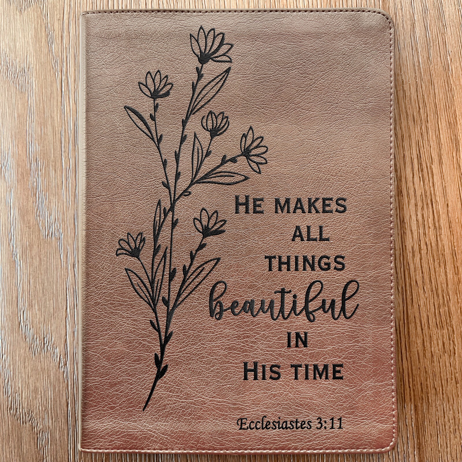 Custom ESV Bible | ESV Journaling Bible | Custom Engraved ESV Large Print Bible