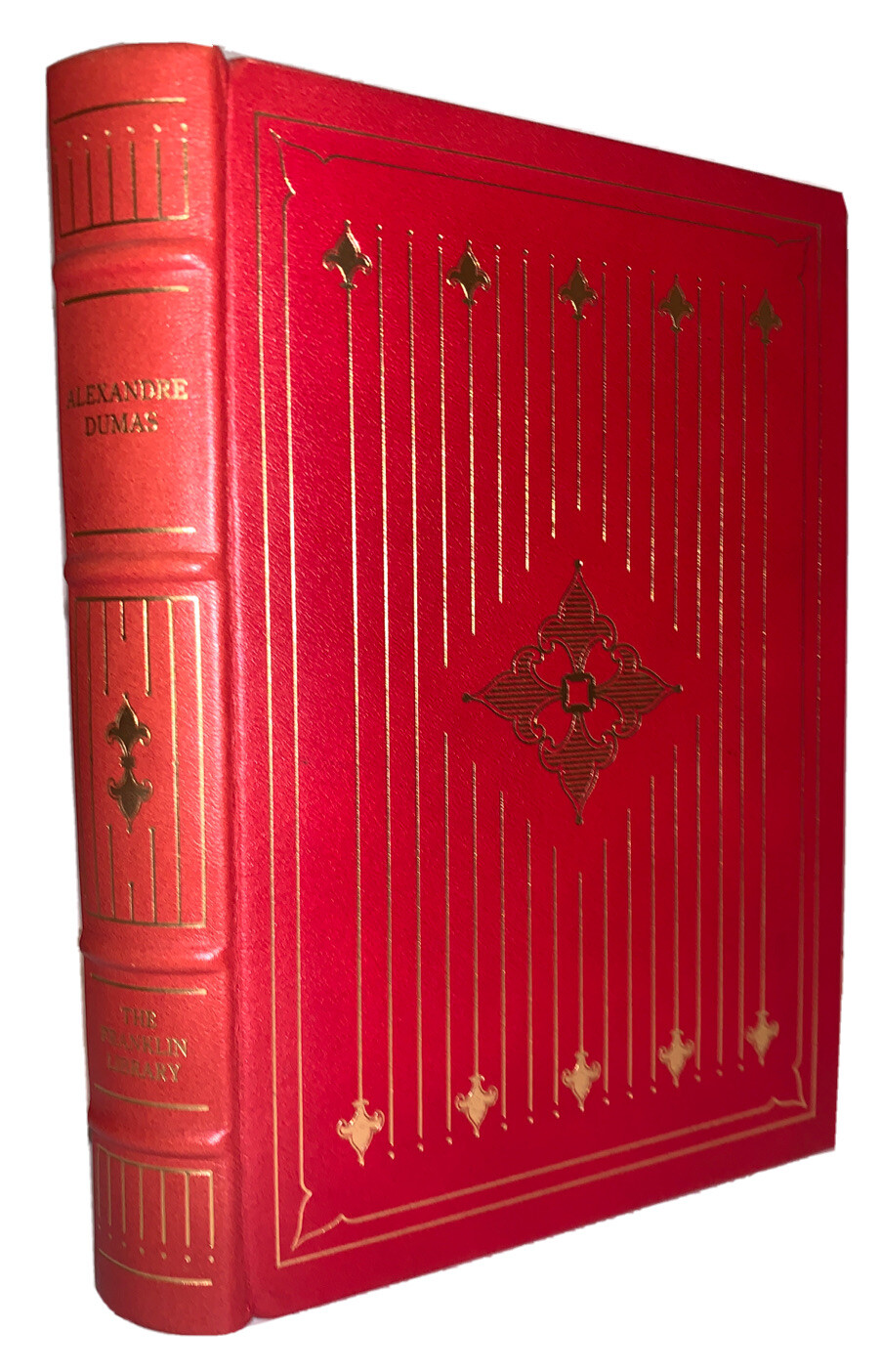 FRANKLIN LIBRARY, ALEXANDRE DUMAS, STORIES, 1979, LIMITED ED, FULL LEATHER