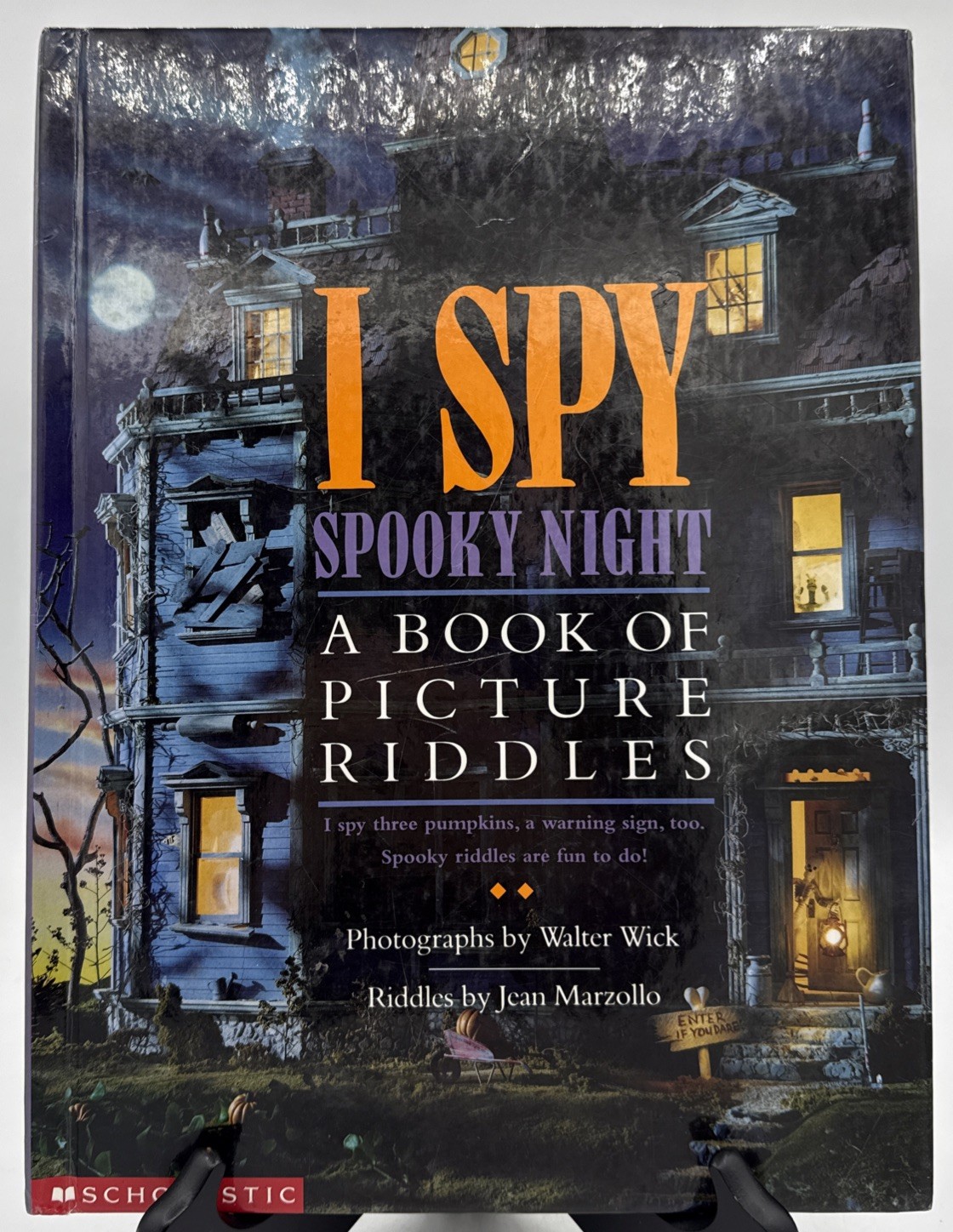 I Spy Spooky Night by Jean Marzollo 1996 Hardcover A Book Of Picture Riddles