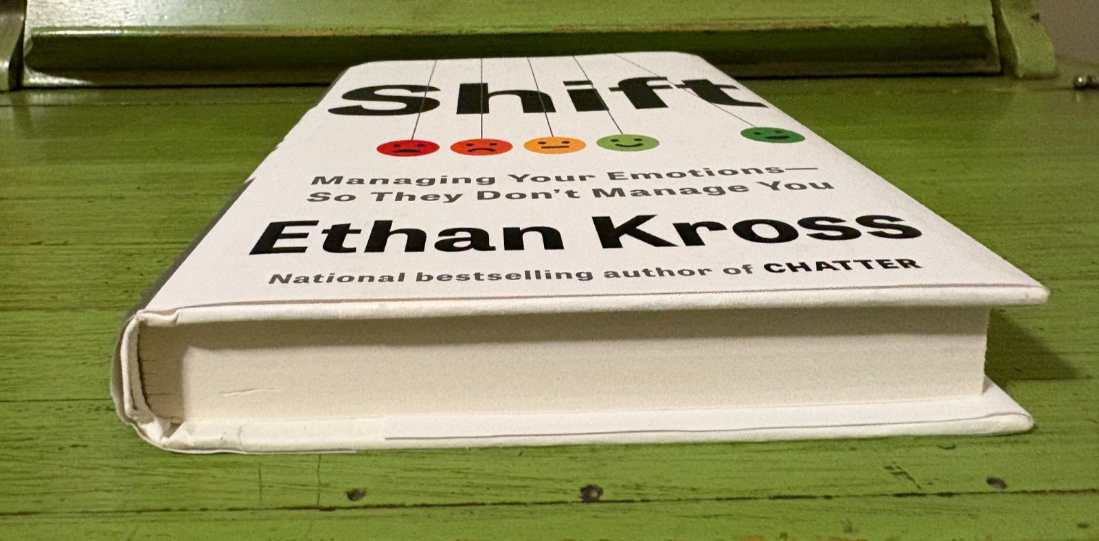 Ethan Kross Shift Managing Your Emotions Hard Cover Dust Jacket New