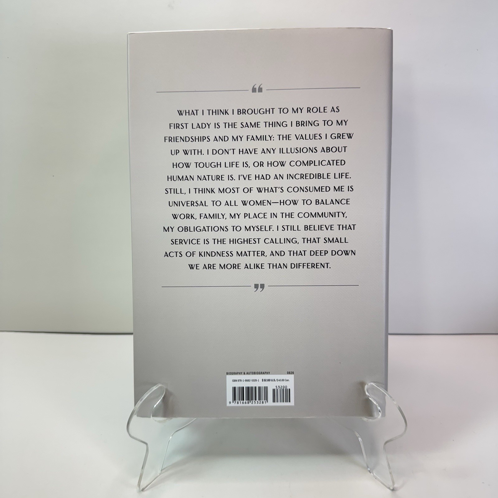 View from the East Wing Jill Biden Hand Signed/Autographed Book 1st/1st New