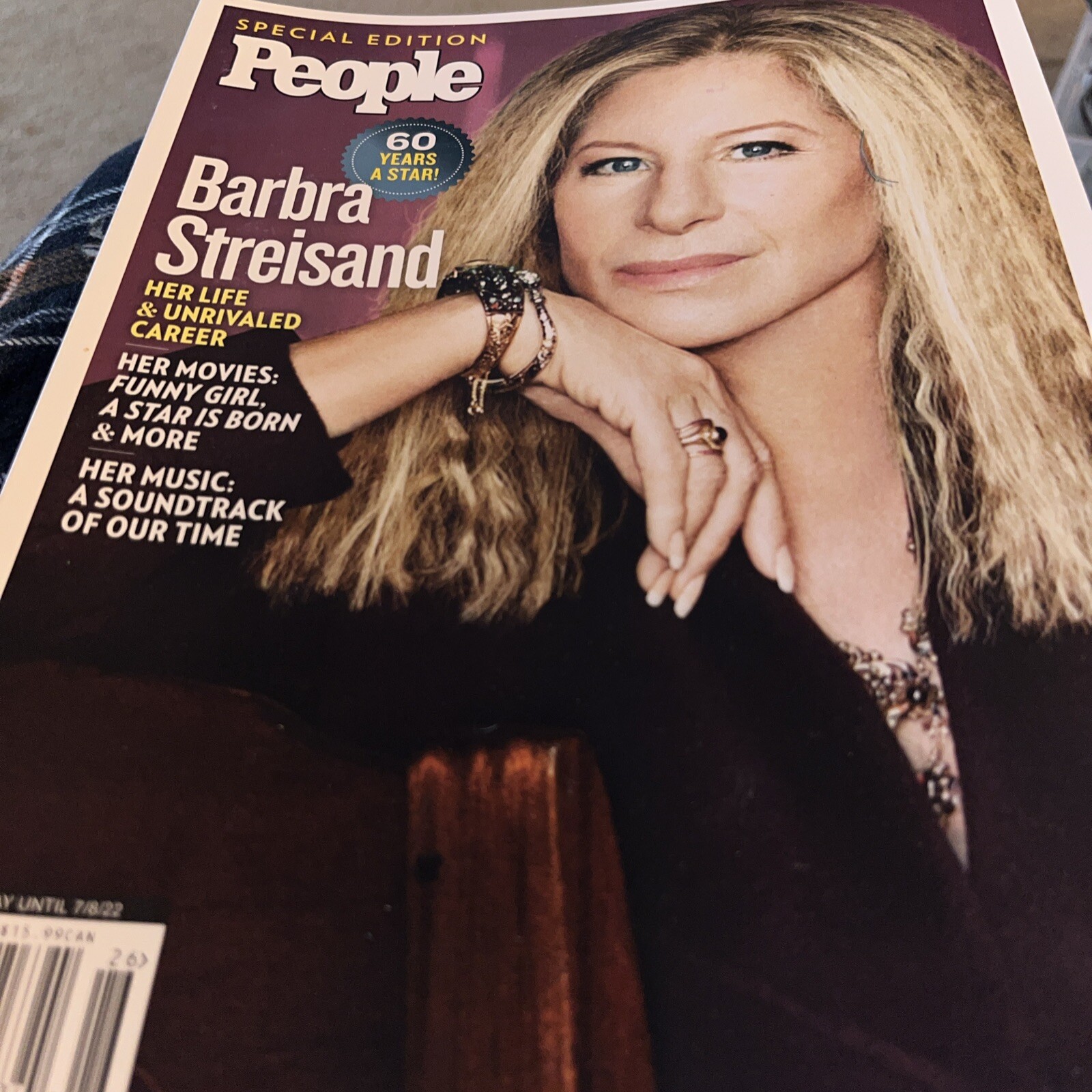 Barbra Streisand People Magazine Special 60 Years a Star 96 Pages. T-32