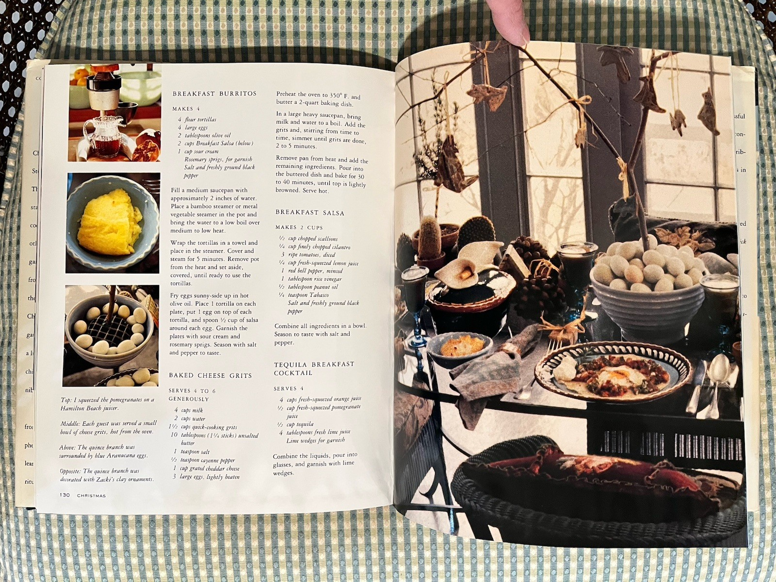 Vintage Martha Stewart’s Christmas Clarkson Potter HC Cookbook 1989 1st Edition