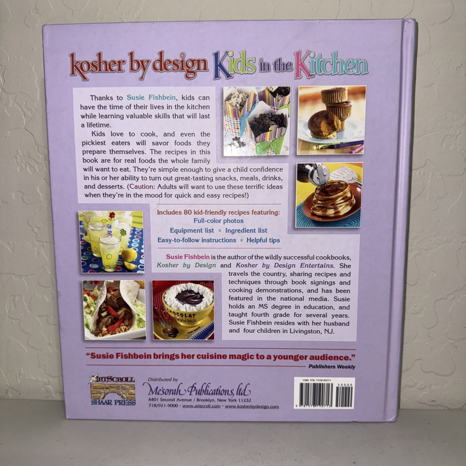 Kosher by Design Kids in the Kitchen by Susie Fishbein (2005, Hardcover)