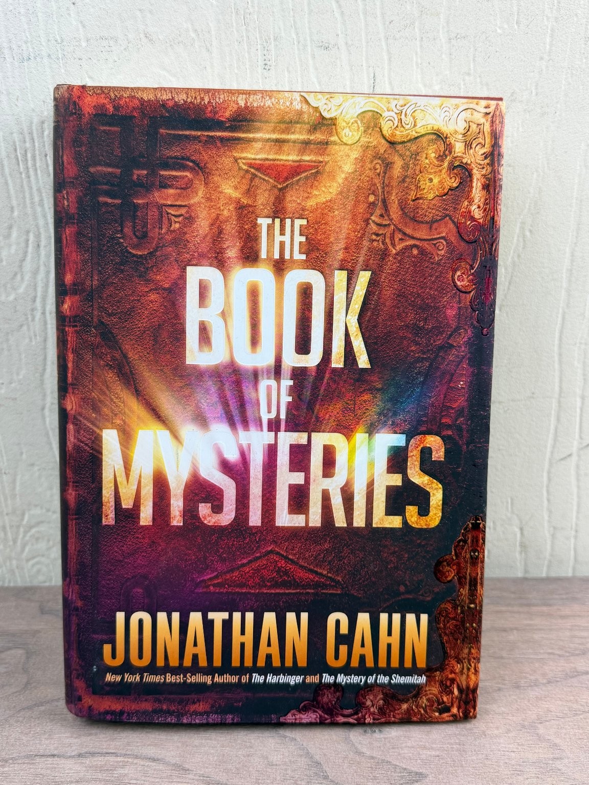 The Book of Mysteries Jonathan Cahn 2016 First Ed. Prophecy Devotional FrontLine