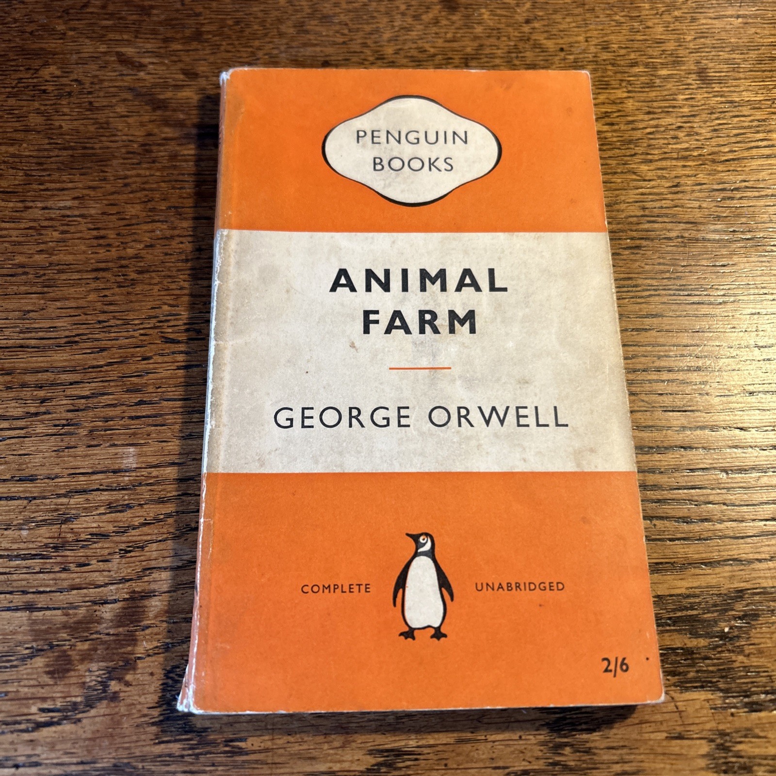 ANIMAL FARM George Orwell – Penguin Paperback No 838 1955