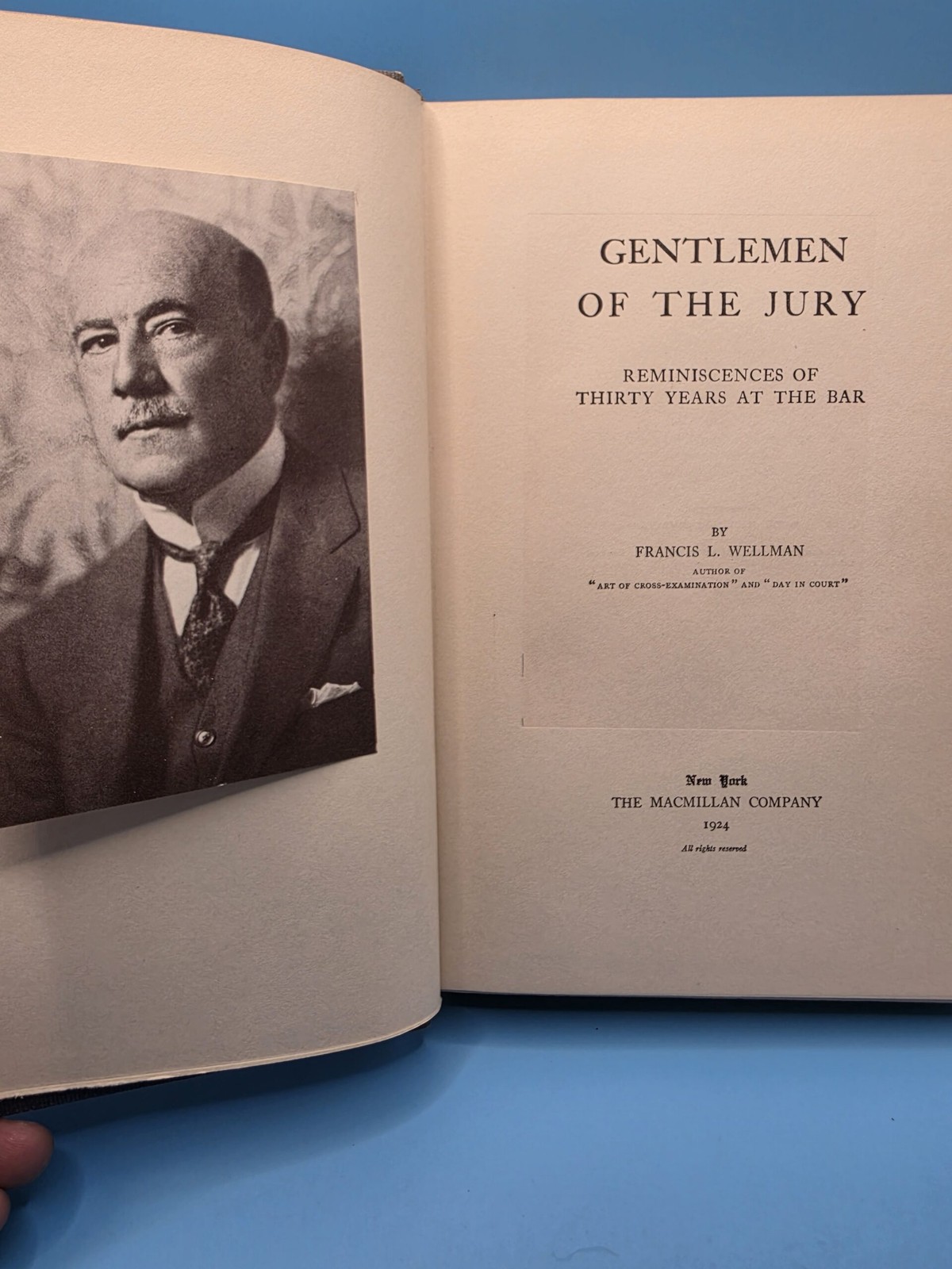 Gentlemen of the Jury reminiscences of thirty years at the bar