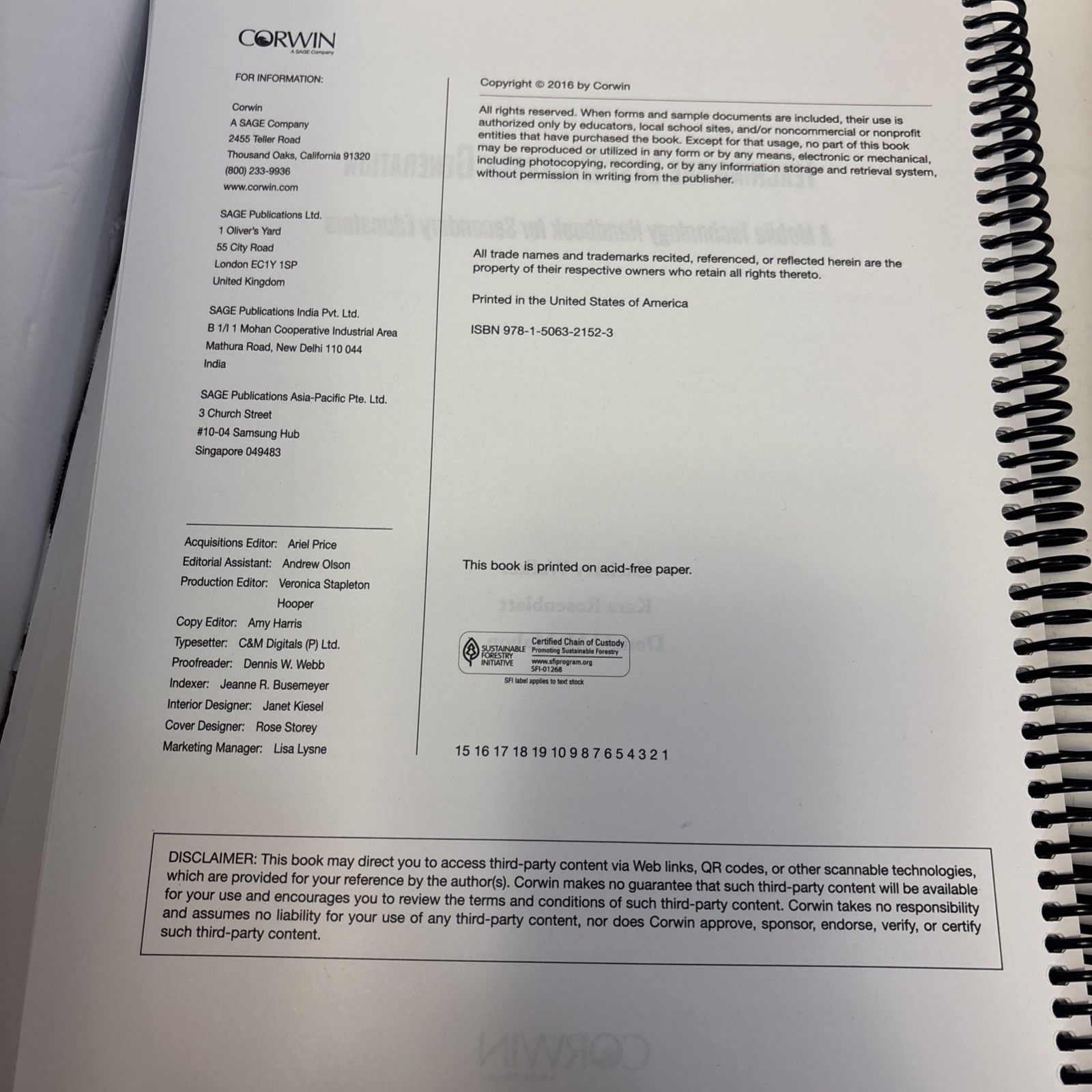 Teaching the Last Backpack Generation~ For Secondary Educators (Spiral) $2 SHIP