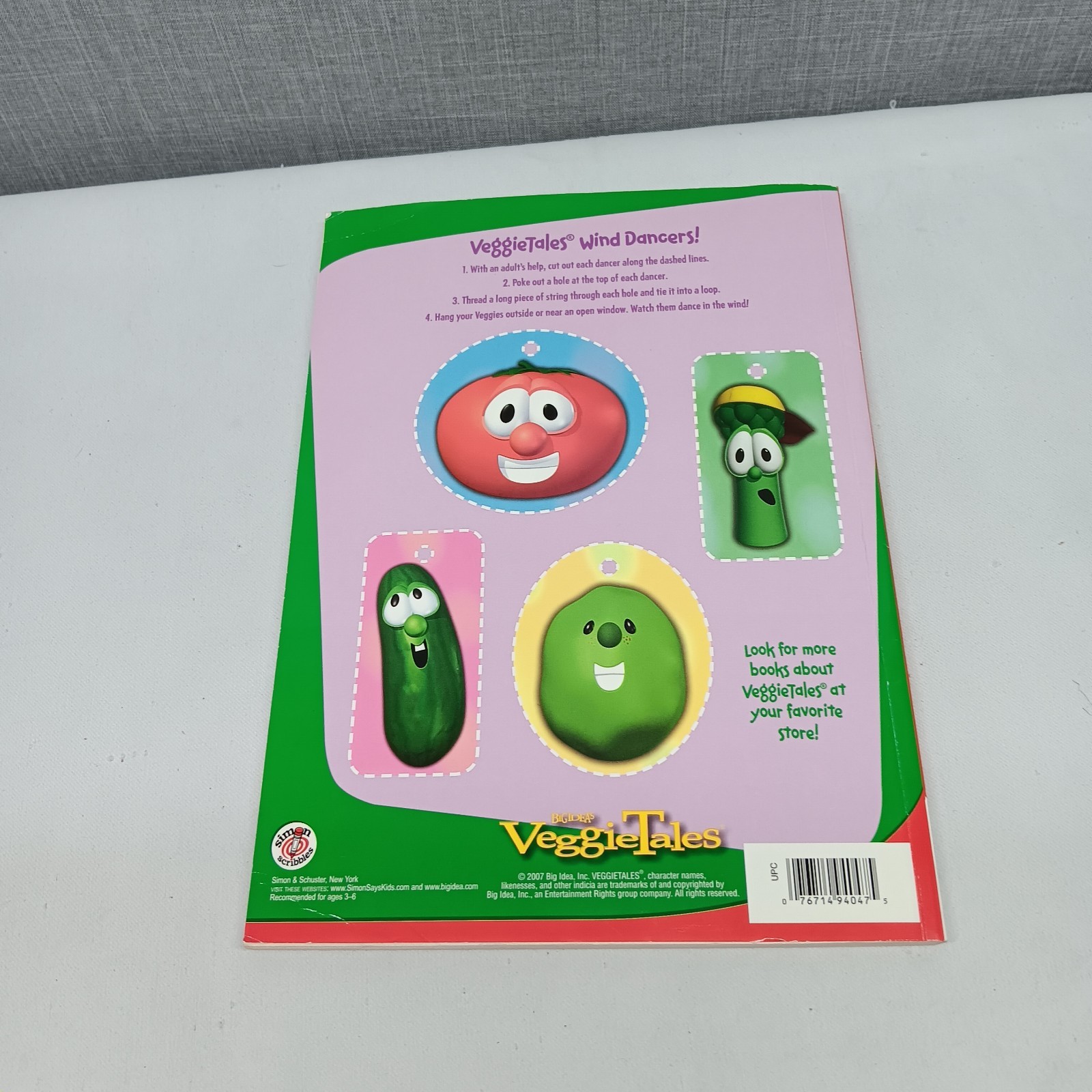 Big Idea VeggieTales Veggie Fever Jumbo Coloring Activity Book 2007 112 pages