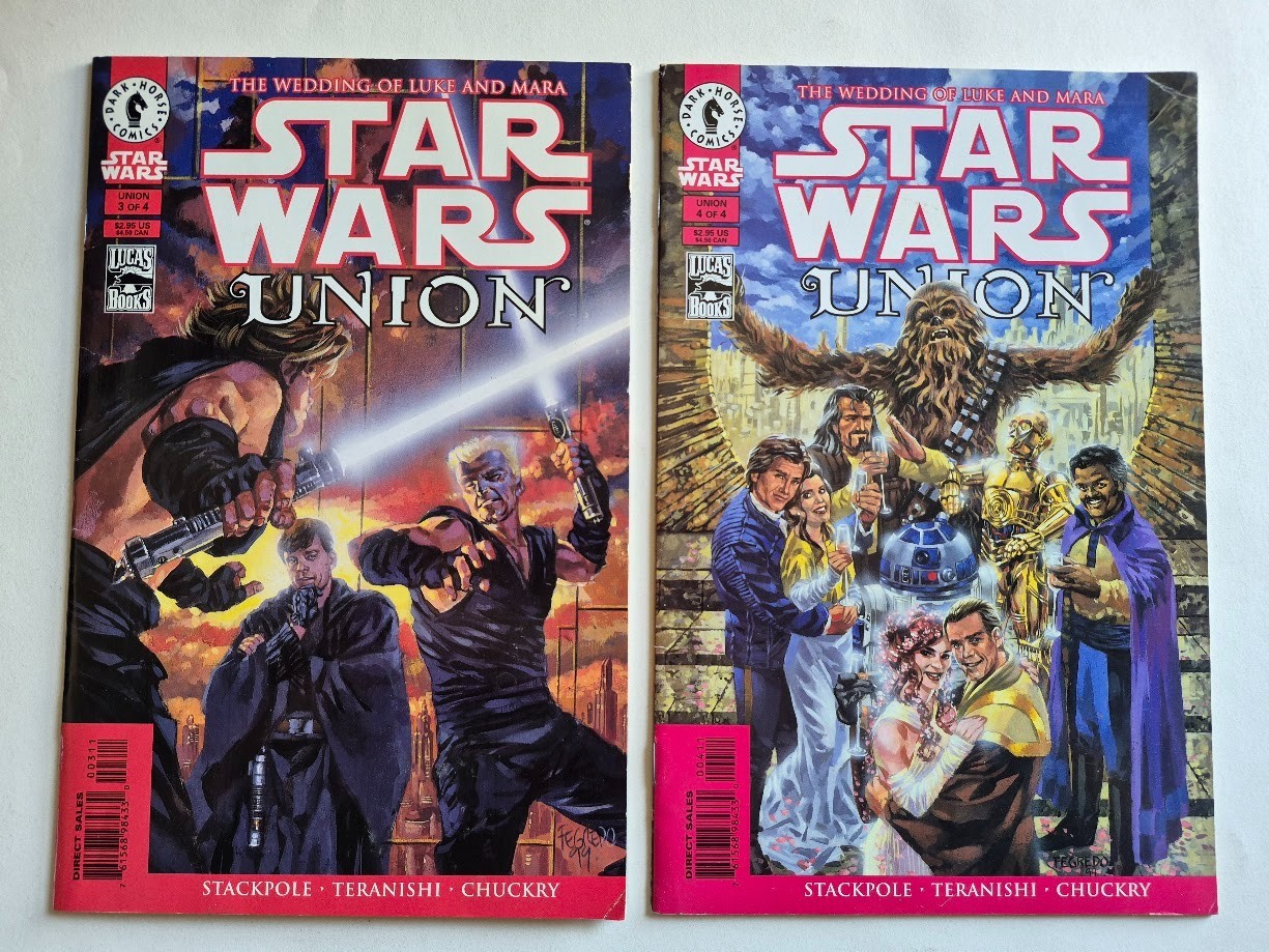 Star Wars Union 1 2 3 4 complete set job lot Dark Horse Comics 1999 2000