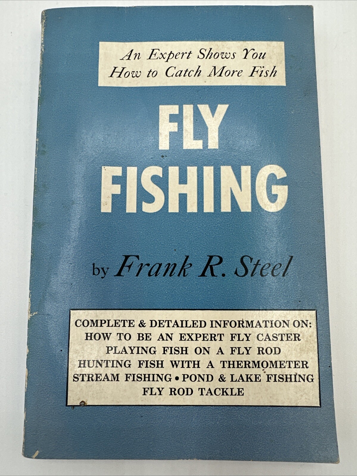 Fly Fishing Frank Steel 1946 Paperback Rare 194 Pages