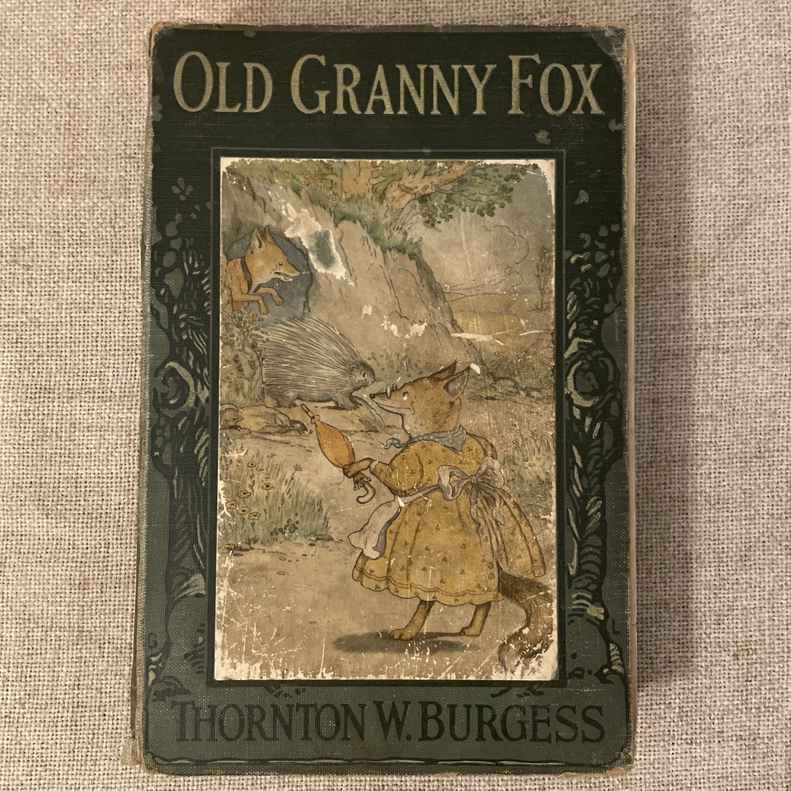Old Granny Fox By Thornton W. Burgess 1920 HC SIGNED First Edition