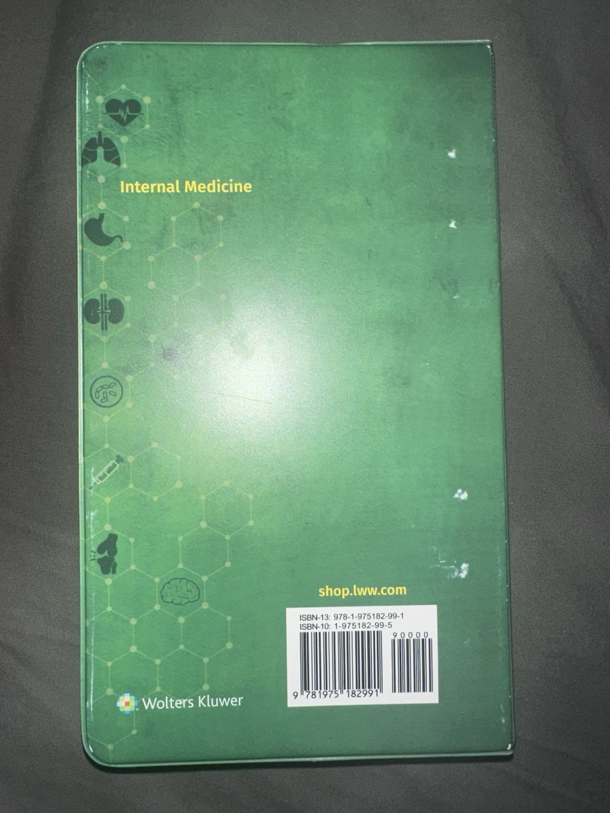 Wolters Kluwer Pocket Notebook: Pocket Medicine 8th Ed Paperback Sabatine