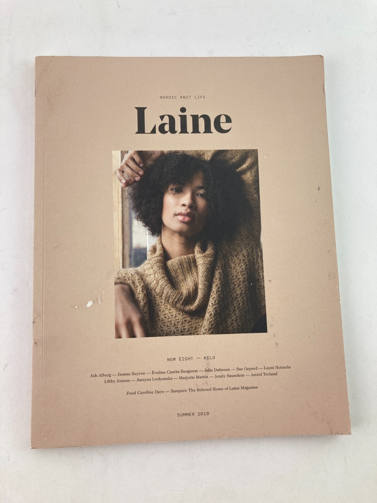 LAINE Nordic Knit Life Magazine Summer 2019 Issue 8 Patterns Preowned