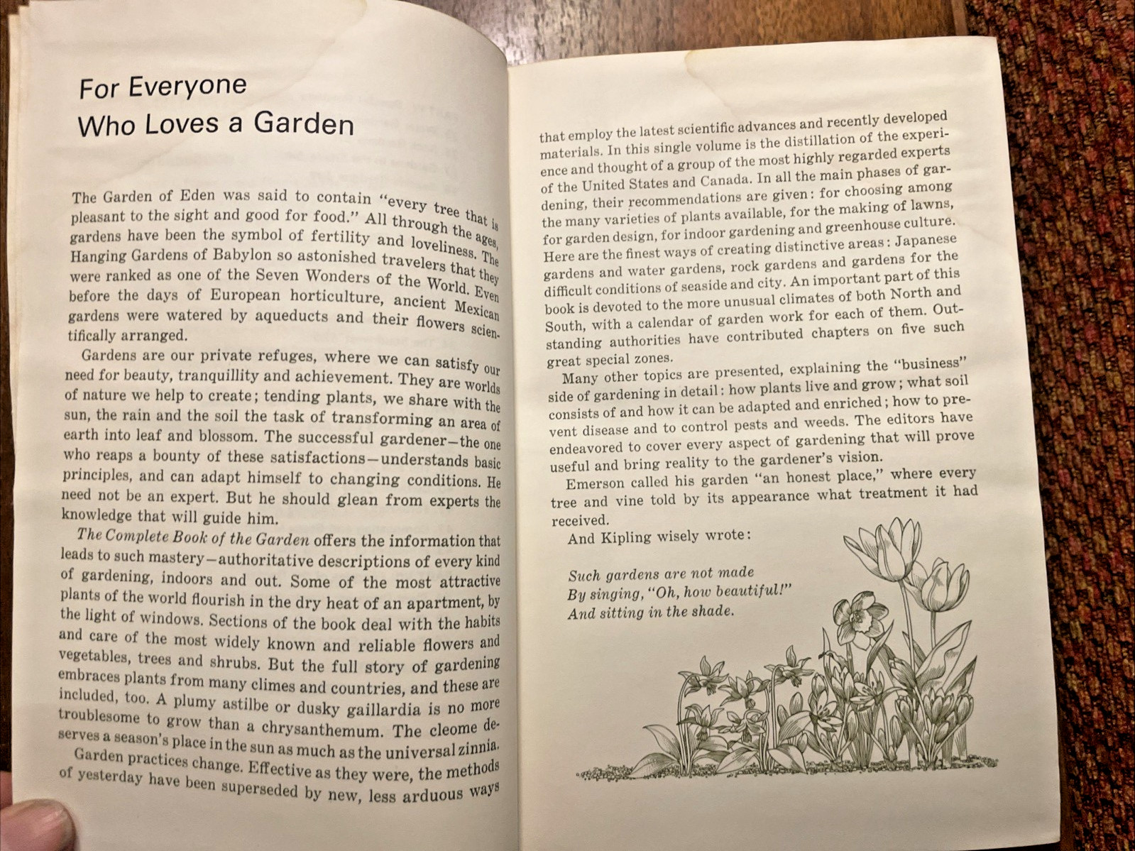 READER’S DIGEST COMPLETE BOOK OF THE GARDEN – 1967 – HC 896 PAGES – VINTAGE