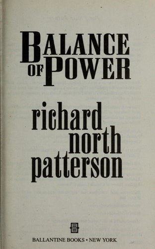 Balance of Power (Kerry Kilcannon) by Patterson, Richard North, Good Book
