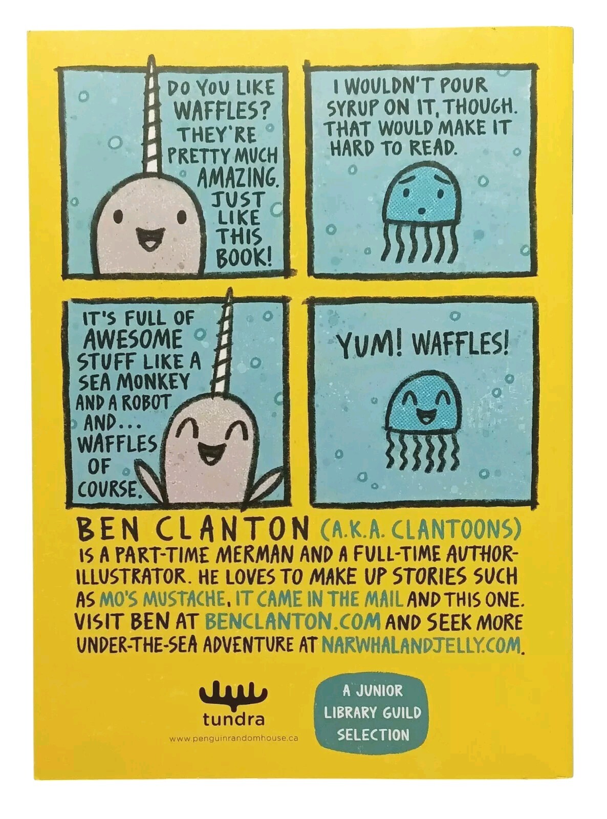 Narwhal and Jelly Box Set Books 1-3 by Ben Clanton Paperback Poster NOT Included