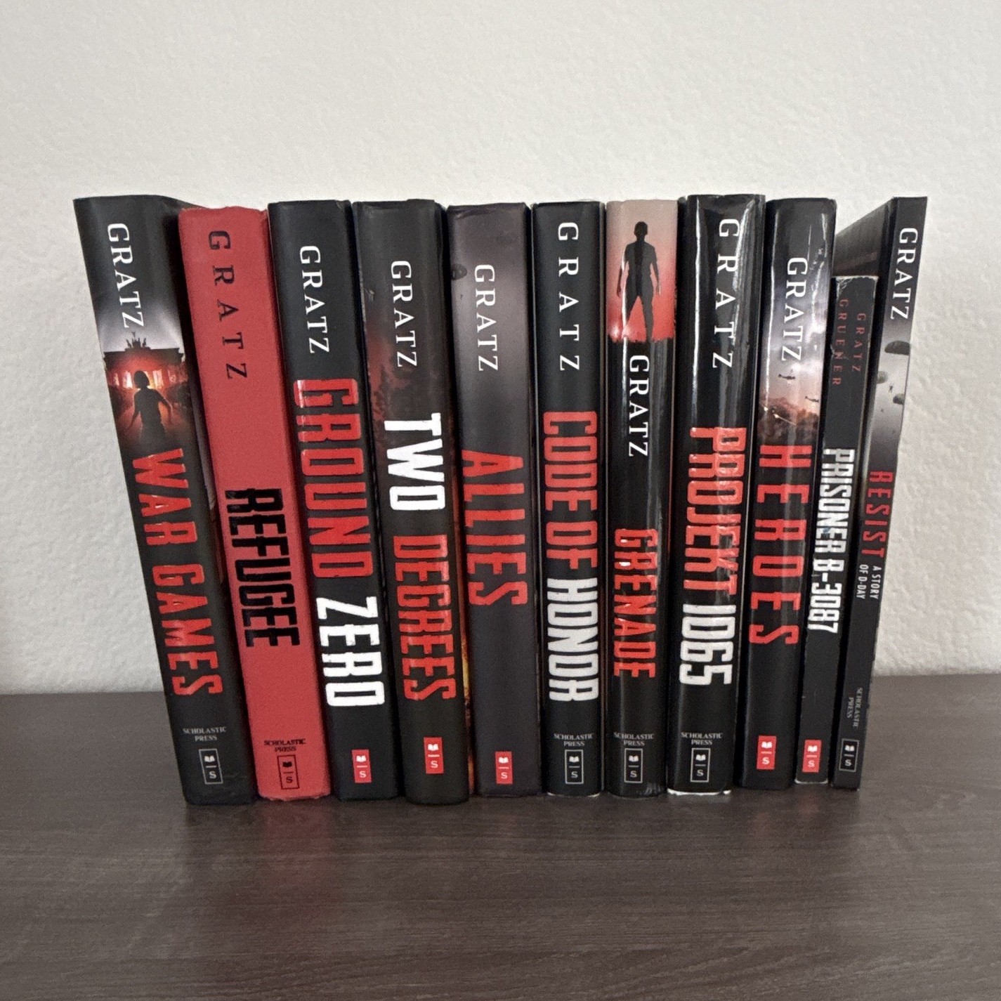 Every Alan Gratz Hardcover with Jacket YA Fiction Scholastic Book