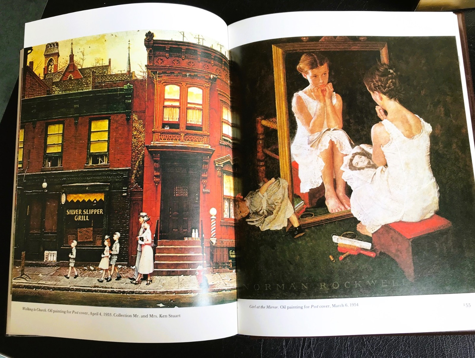 1979 Norman Rockwell Treasury Hardcover by Thomas S Buechner 216 Pages Foldouts