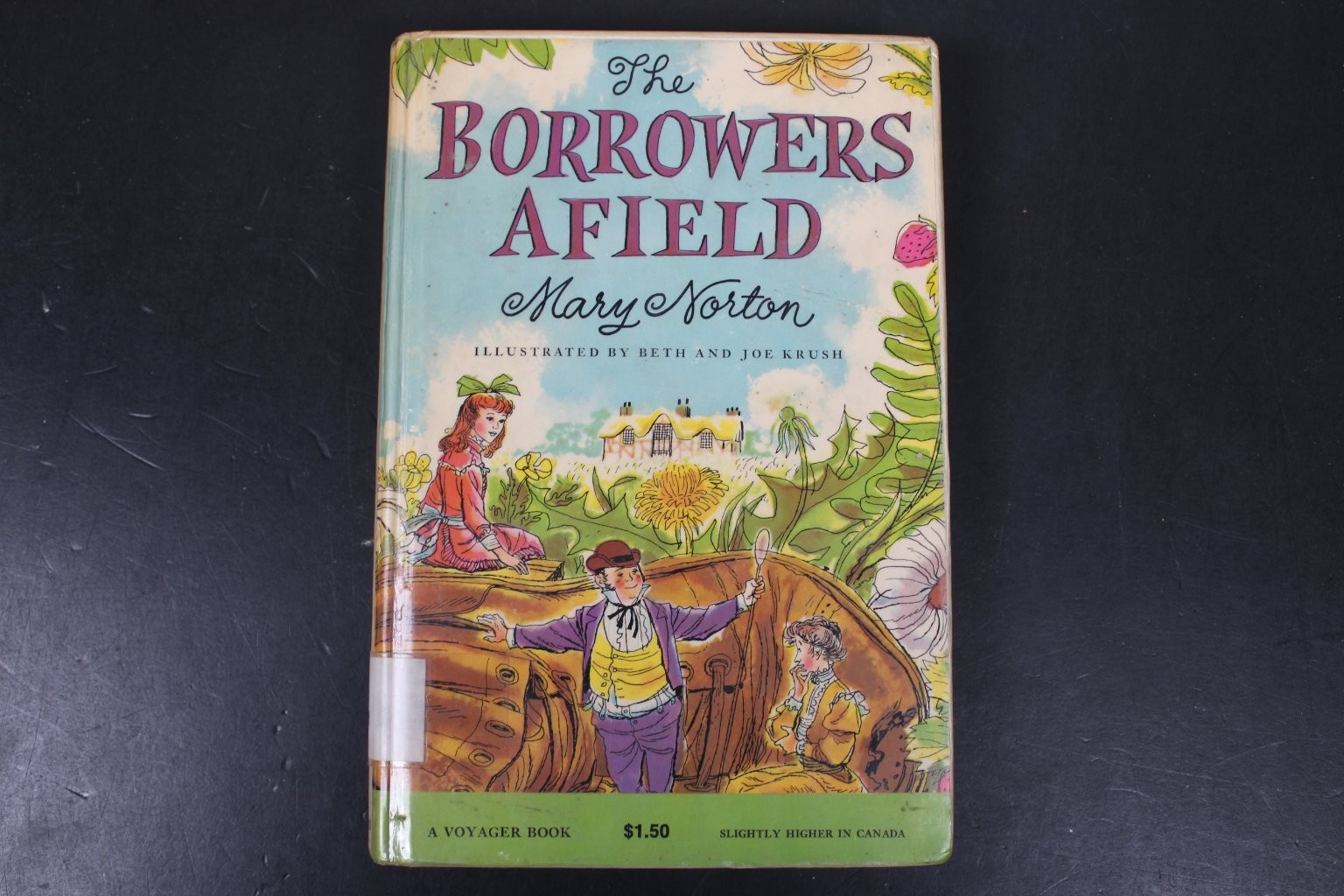 The Borrowers Afield Mary Norton 1955 Illustrated Voyager Book Fantasy Harcourt