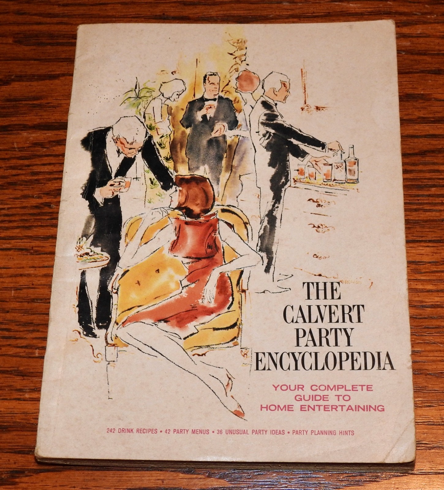 Vintage 1964 Calvert Party Encyclopedia – 96 pages – 242 Drink Recipes