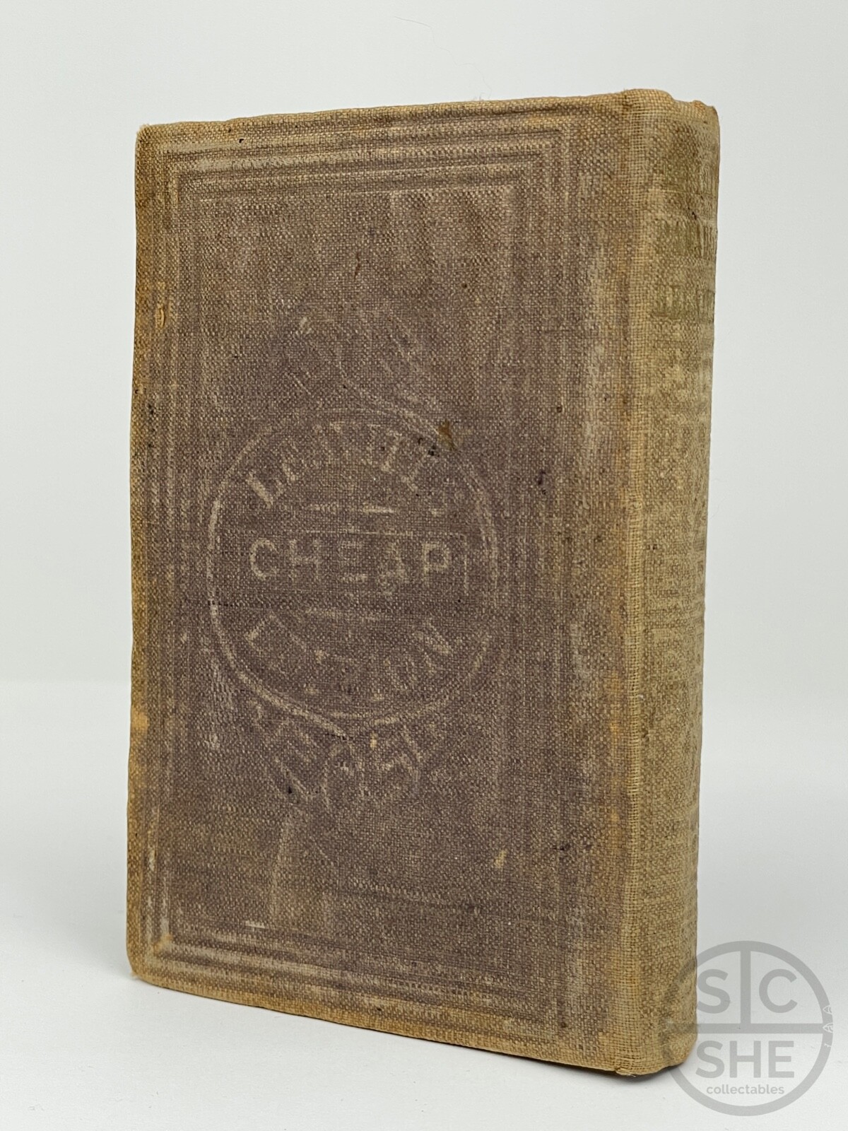 Leavitt Edition 1853: 3×4.5in | J. Milton Paradise Regained & Other Poems