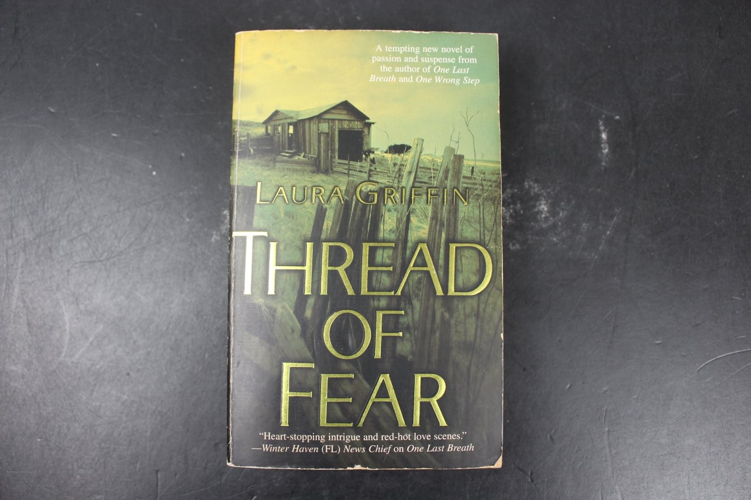 Thread of Fear Laura Griffin 2008 Paperback Thriller Suspense Pocket Star PB ~VG