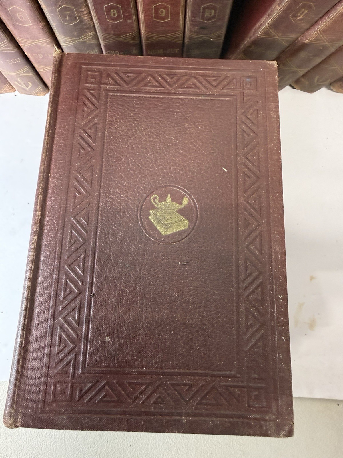RARE Vintage 15 Volume Set Of The Home University Encyclopedia By C Ralph Taylor