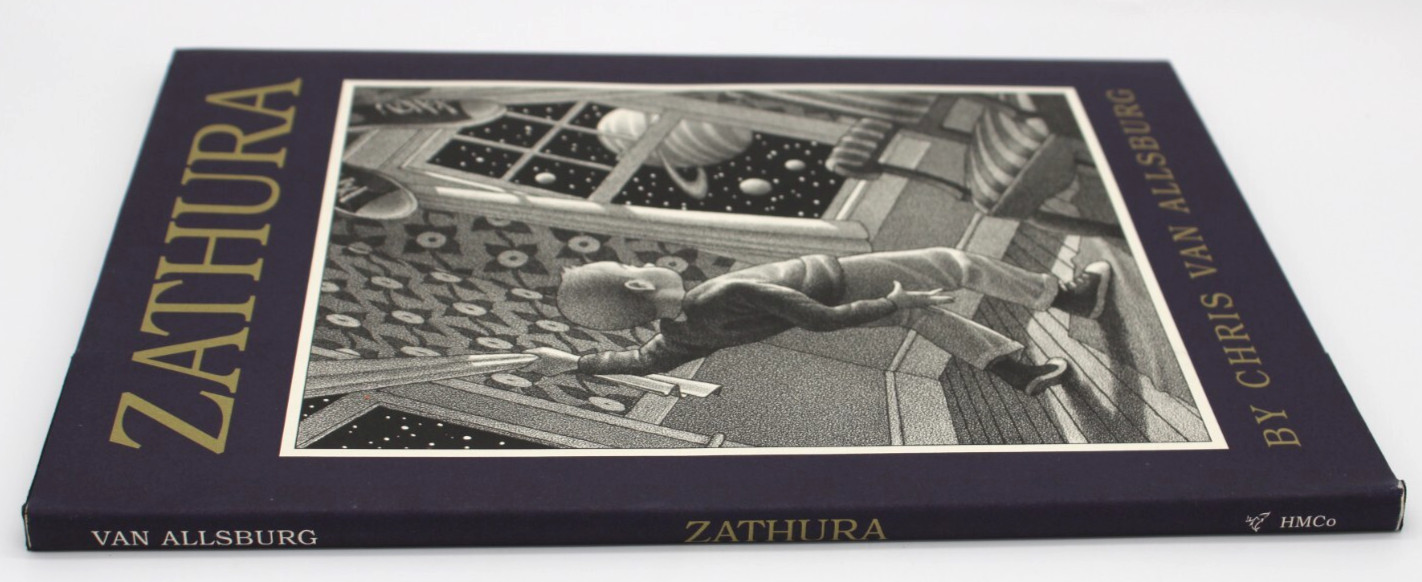 ZATHURA – A Space Adventure Signed by Chris Van Allsburg 2002 1st Edition DJ HC