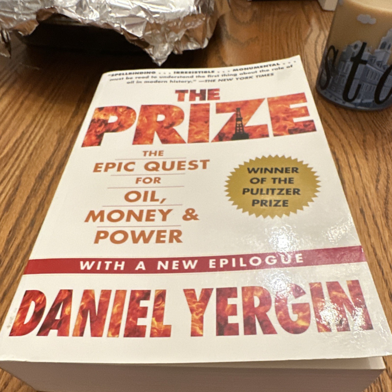 Free Press Prize Daniel Yergin Paperback Political Science History Military Oil